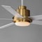 Maxim Lighting Daisy 60'' 5-Blade Fan w LED Light Kit, Natural Aged Brass 88826WTNAB - alternate 4